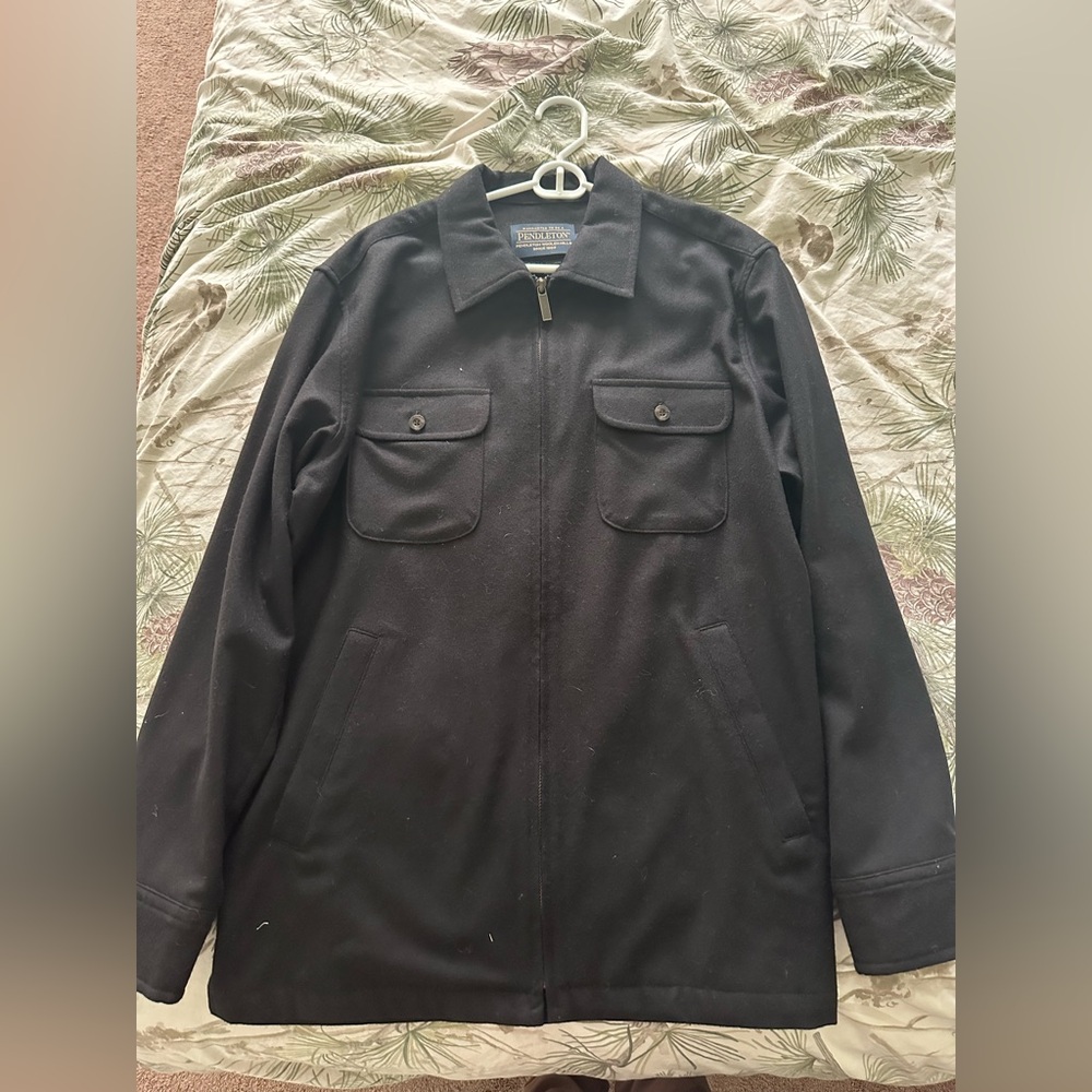 Pendleton Black Military Field Coat